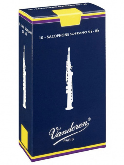 Трость для саксофона Сопрано Vandoren SR2025 Традиционные №2,5